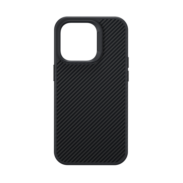 Benks ArmorPro Case with 600D Kevlar® fiber, providing strong protection for iPhones in an ultra-slim form, MagSafe compatible, with either TPU or metal lens frame.