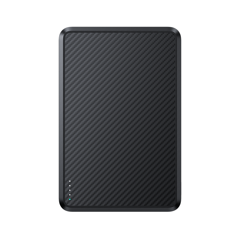 Extended Battery Life ArmorGo Power Bank 10000mAh: Ensures long-lasting power with a sleek aramid fiber design.