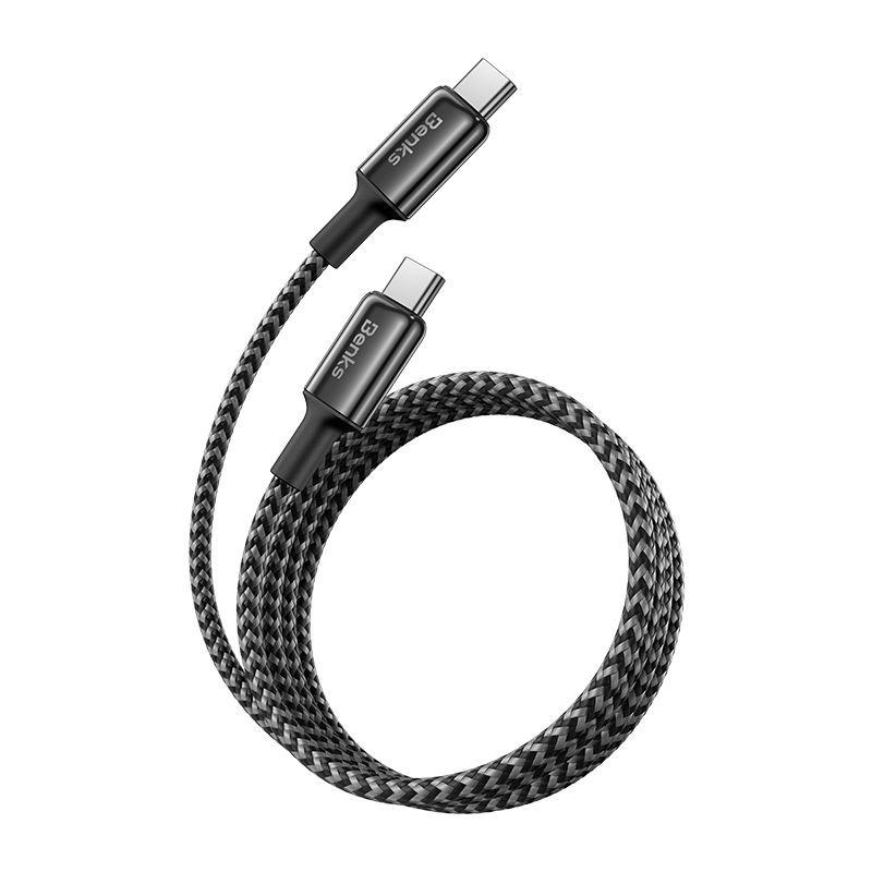 ArmorPower Braided Cable supporting PD 3.0, built to withstand daily wear with lightweight Aramid fibers.