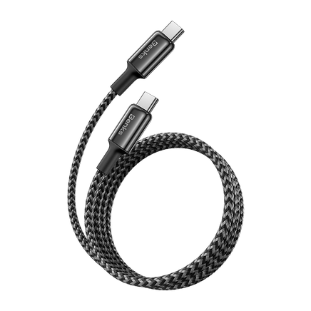 ArmorPower Braided Cable supporting PD 3.0, built to withstand daily wear with lightweight Aramid fibers.