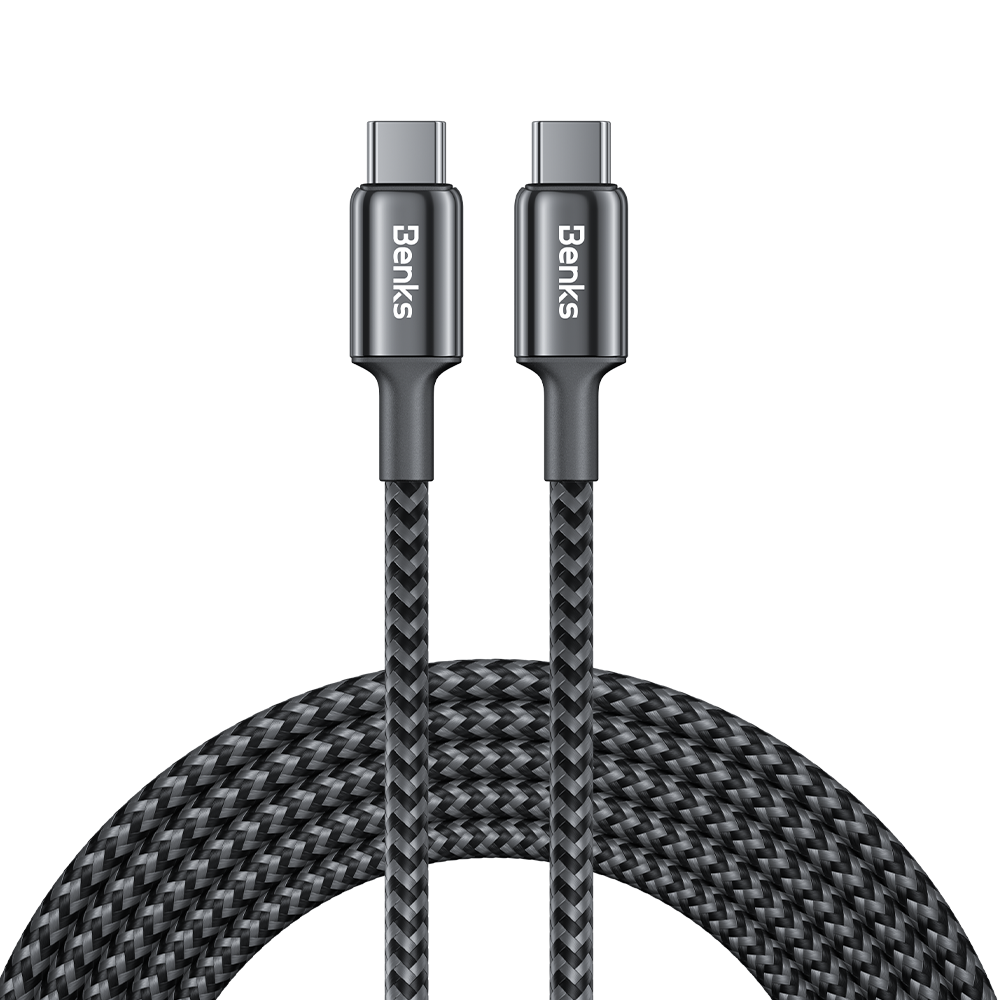 ArmorPower Braided Cable with 60W super fast charging, designed with durable Aramid fibers for reliable data transfer.