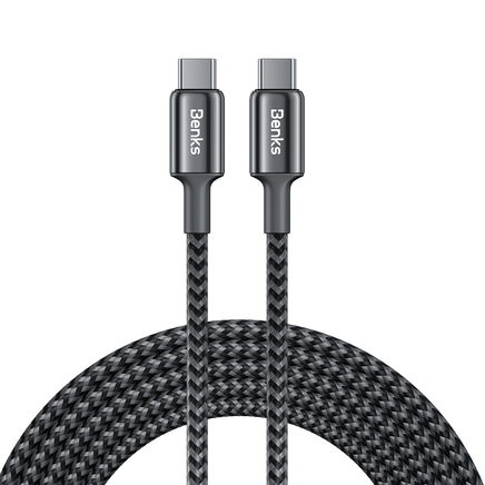 ArmorPower Braided Cable with 60W super fast charging, designed with durable Aramid fibers for reliable data transfer.