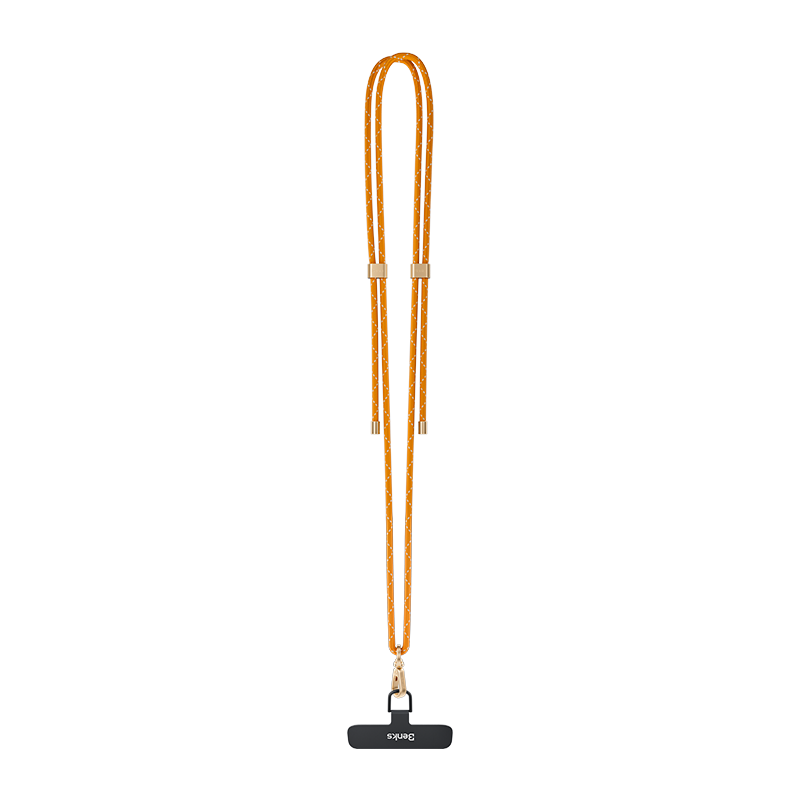 the stylish and functional design of the Benks phone lanyard, perfect for hands-free convenience and uninterrupted charging.