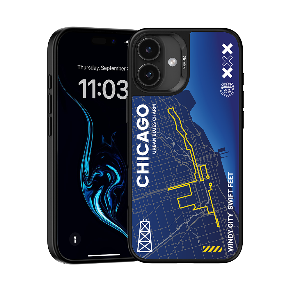 Chicago Phone Case for iPhone 16 Plus