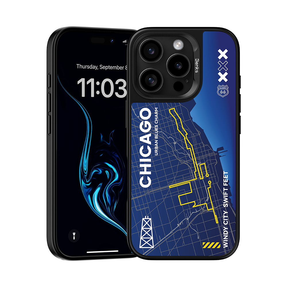 Chicago Phone Case for iPhone 16 Pro