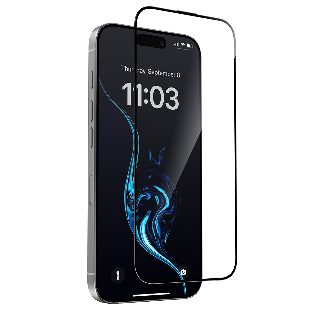 Experience the ultimate display of your iPhone 16's original beauty with GlassWarrior's Sapphire Screen Protector, offering extreme scratch and shatter resistance, edge-to-edge coverage, and ultra HD clarity for seamless and sensitive screen interaction.