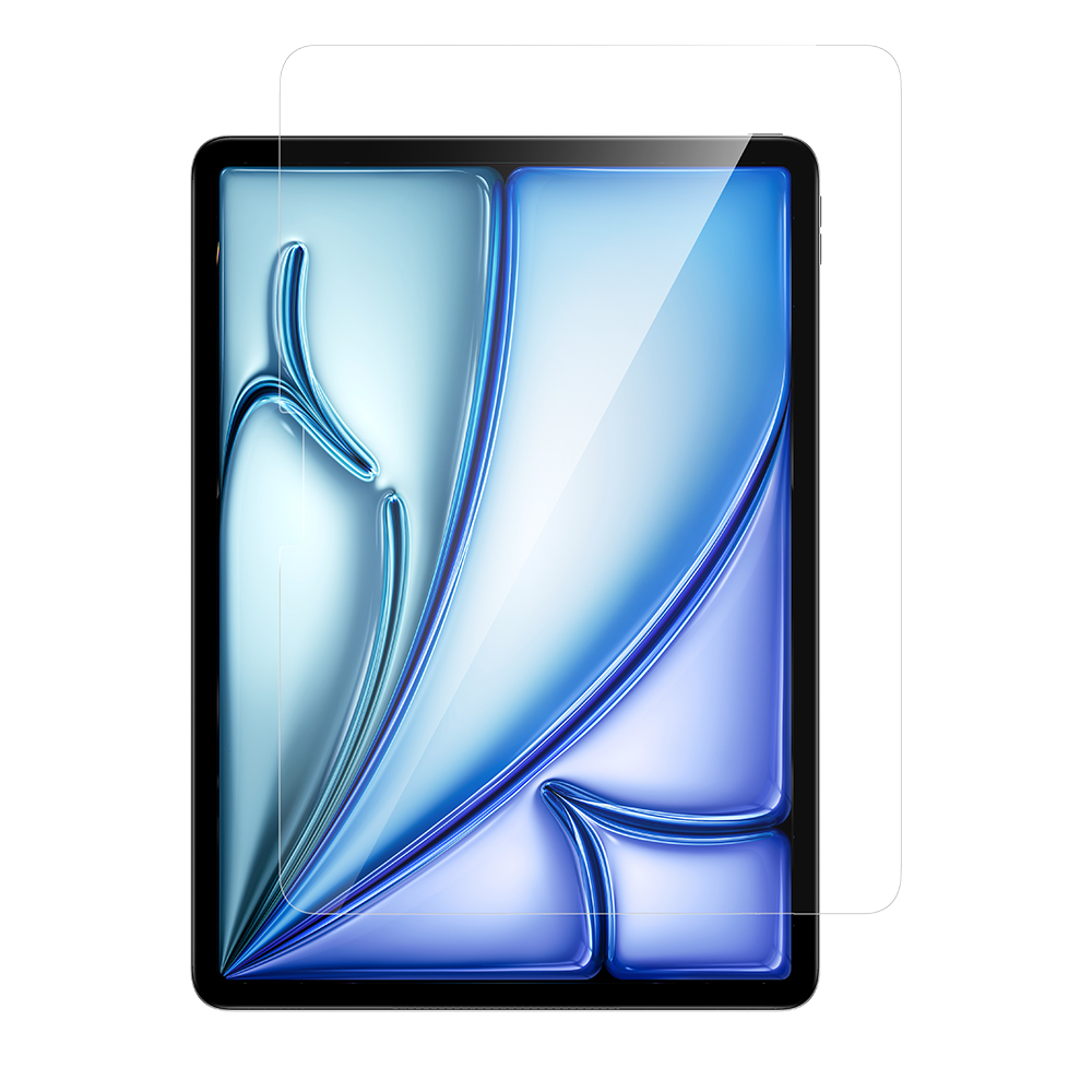 GlassWarrior Screen Protector for iPad Air 2024 - Maximum Protection from Scratches and Shatter with Double Ion-Exchange Strengthened Technology, Making it 4X Stronger than Traditional Glass Screen Protectors