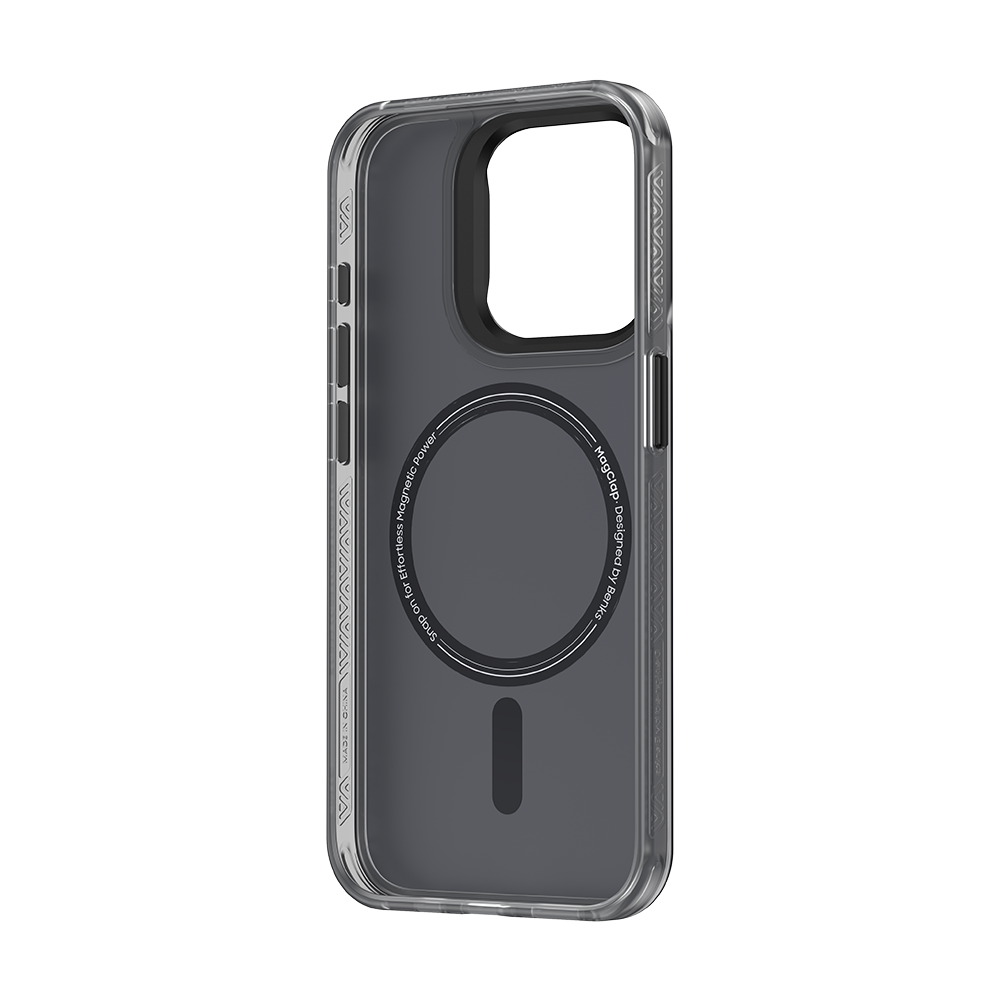 MagClap Perspective Phone Case for iPhone 15 Pro, highlighting its elevated design, featuring unique artistic elements that make a bold statement.
