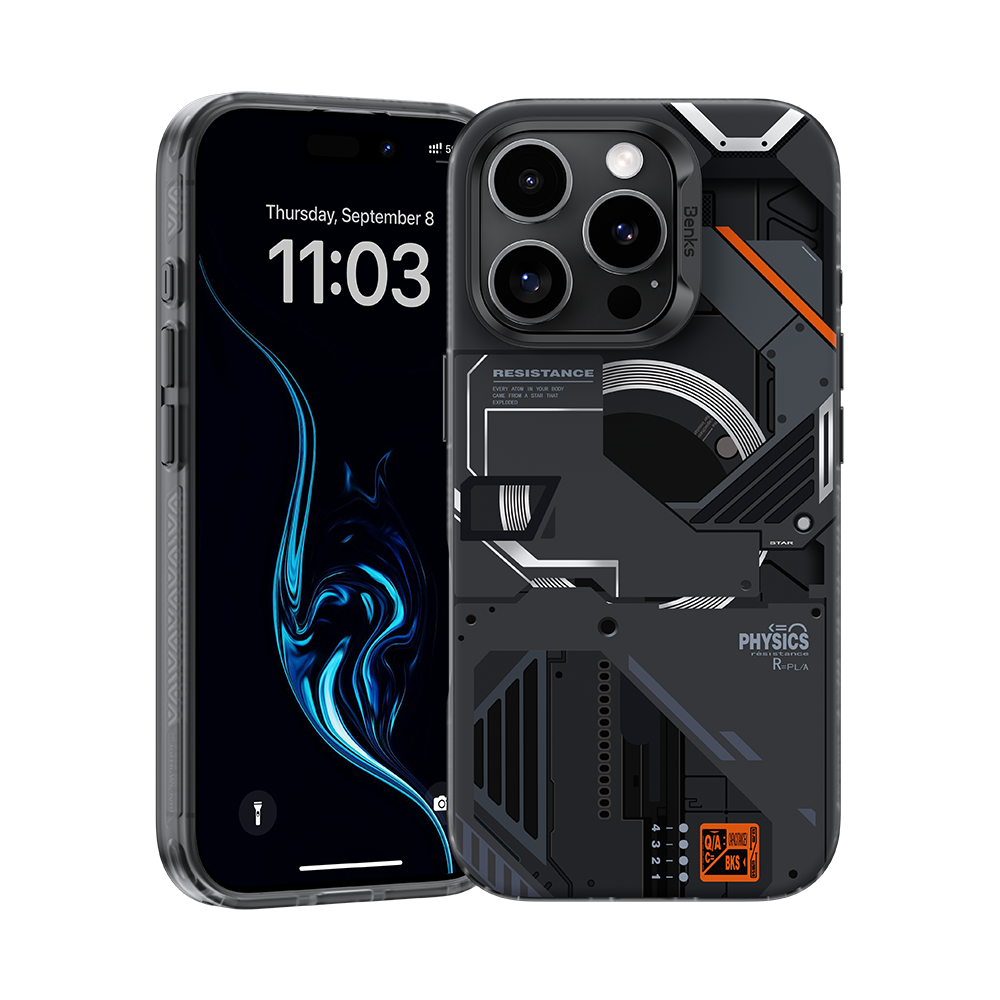 Mecha Phone Case for iPhone 16 Pro