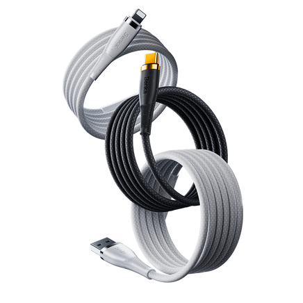 PowerWeave PD Fast Charging Cable: A robust and efficient charging solution, engineered for universal device compatibility. Offers reinforced durability, guaranteed safety during charging, and high-speed capabilities up to 100W, providing a fast and secure power boost for a variety of phones.